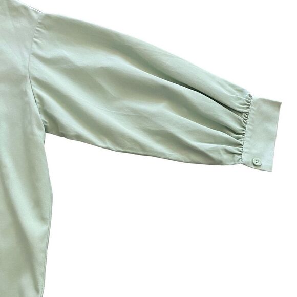 NWOT ASOS | Oversized Boxy Button Down Shirt 100% Cotton, Size 2 - Picture 2 of 7